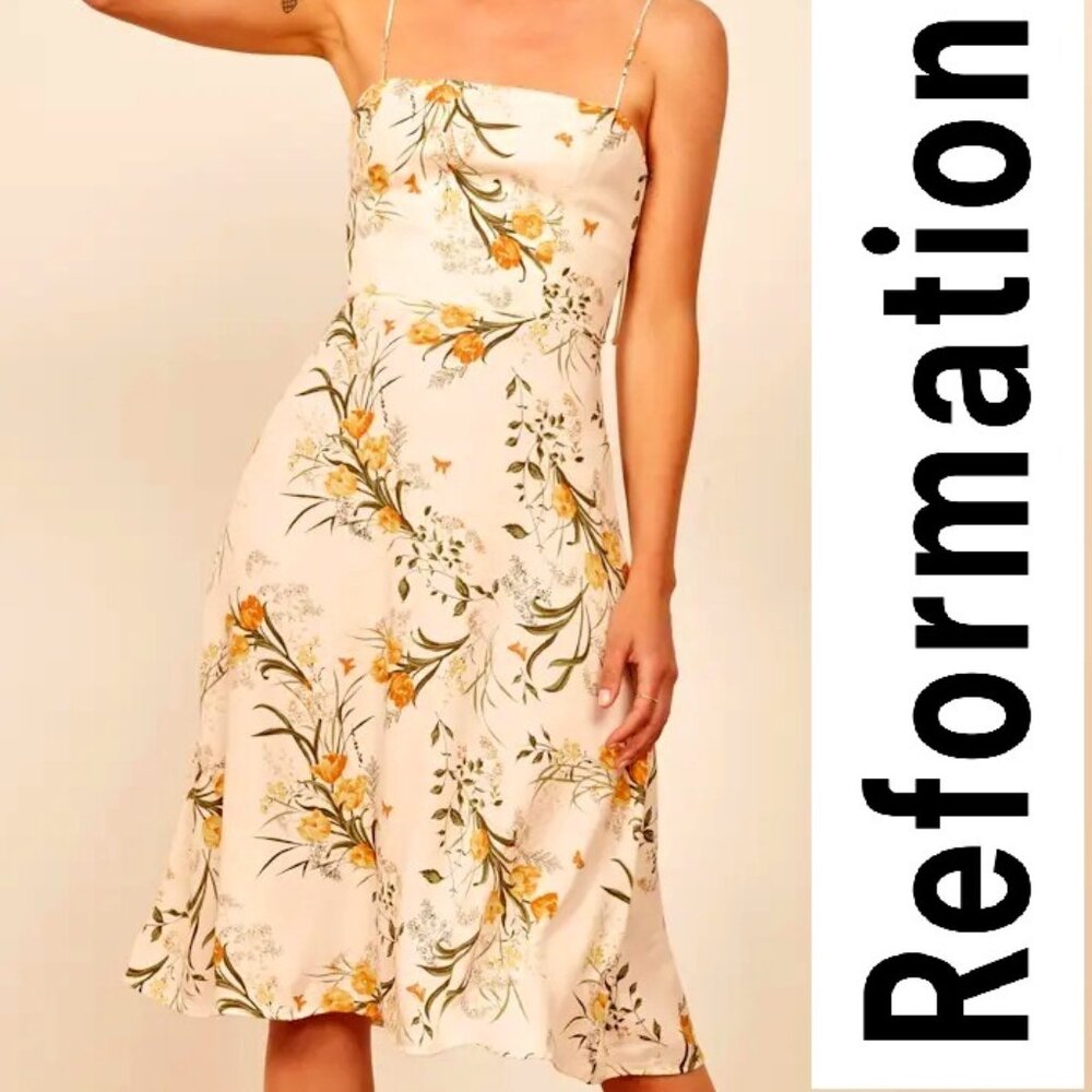 Reformation Floral Dress